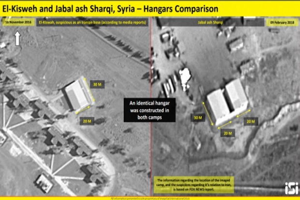 Satelit Israel Tunjukkan Pangkalan Militer Iran di Suriah