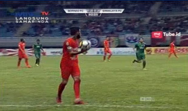 Borneo FC Gagal Pertahankan Gelar, Sriwijaya FC Tantang Arema di Final
