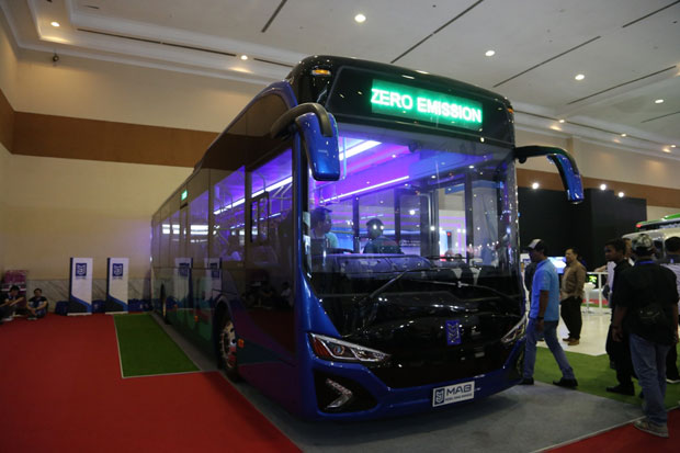 Bus Listrik Karya Anak Bangsa Bakal Jadi Transportasi di Bandara Soekarno-Hatta