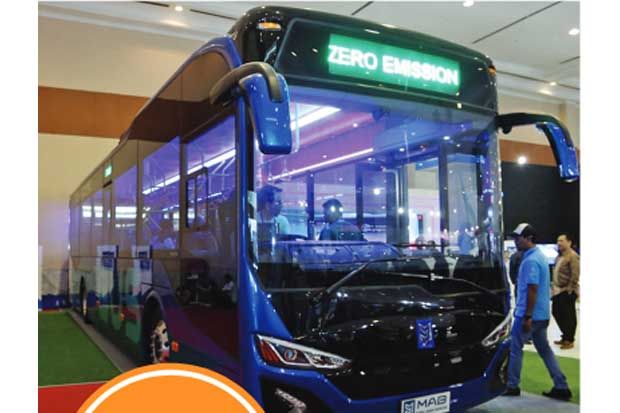 Bus Listrik Solusi Ramah Lingkungan