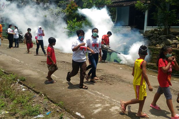 DPW Rescue Perindo Gelar Fogging di Kabupaten Semarang