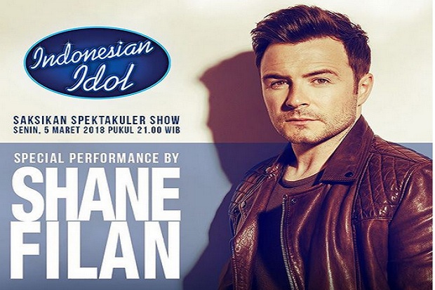 Malam Ini, Shane Filan Buka Top7 Indonesian Idol