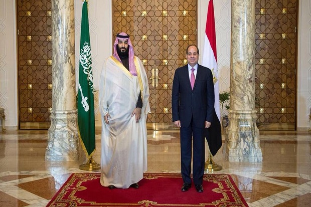 Kunjungi Mesir, Putra Mahkota Saudi Disambut Jet-jet Tempur