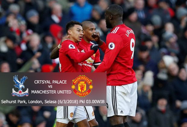 Preview Crystal Palace vs Manchester United: Momentum Geser Liverpool