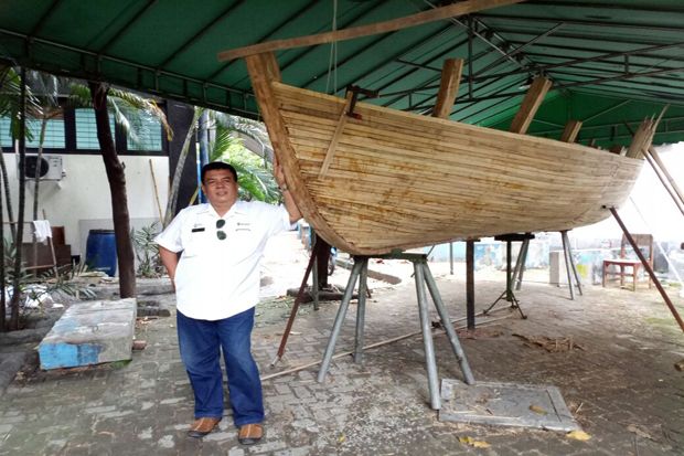 Dosen ITS Rancang Kapal Berbahan Bambu Betung