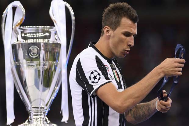 Minus Mandzukic, Juventus Hanya Bawa 21 Pemain ke Wembley
