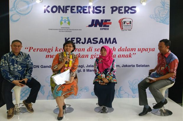 Food of Bank Indonesia, JNE Jalin Kerja Sama Peduli Gizi Anak