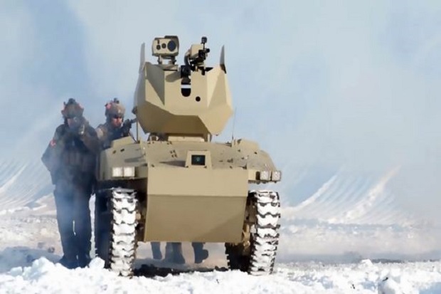 Kalashnikov Rusia Bikin Tank Robot Pembunuh, Ini Wujudnya