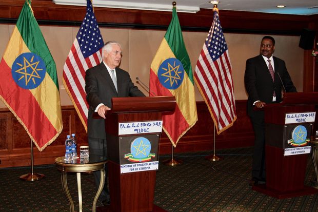 Tillerson Minta Negara Afrika Tidak Kehilangan Kedaulatan karena Pinjaman China