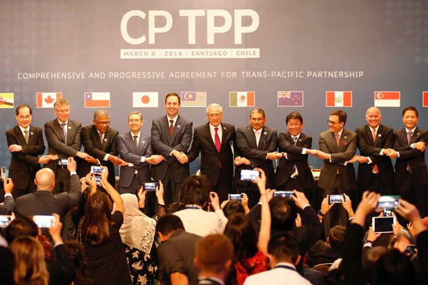TPP 11 Bergabung Melawan Proteksionisme Amerika Serikat