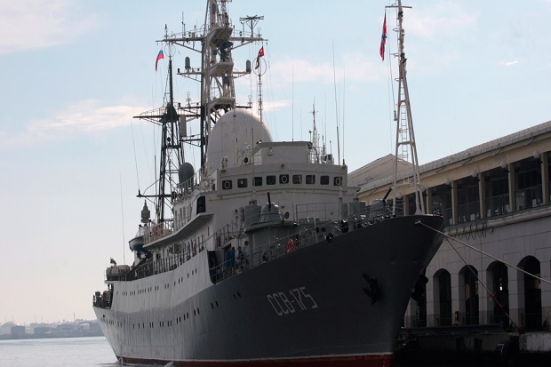 Kapal Mata-mata Rusia Dekati Pangkalan Kapal Selam Amerika