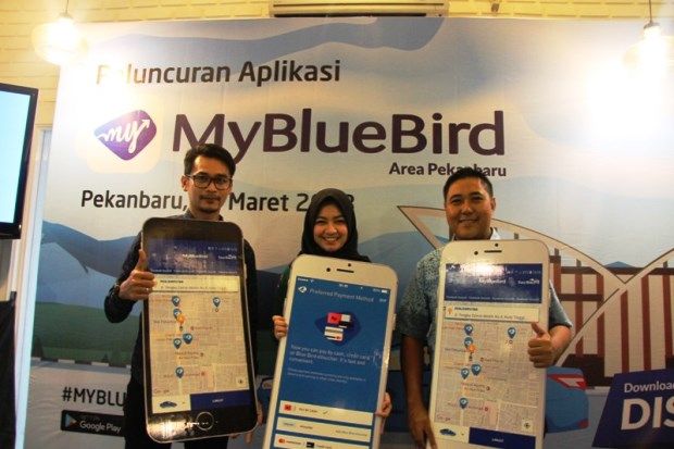 Aplikasi My Blue Bird Diluncurkan di Pekanbaru