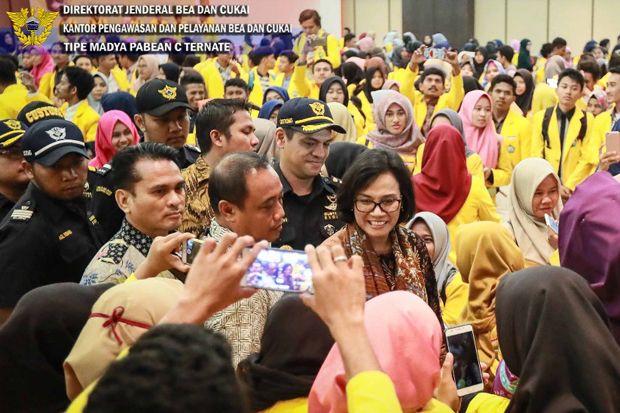 Pesan Menkeu Sri Mulyani kepada Para Mahasiswa di Ambon