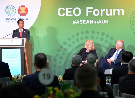 Presiden Jokowi Dorong Pengusaha Australia Investasi di ASEAN