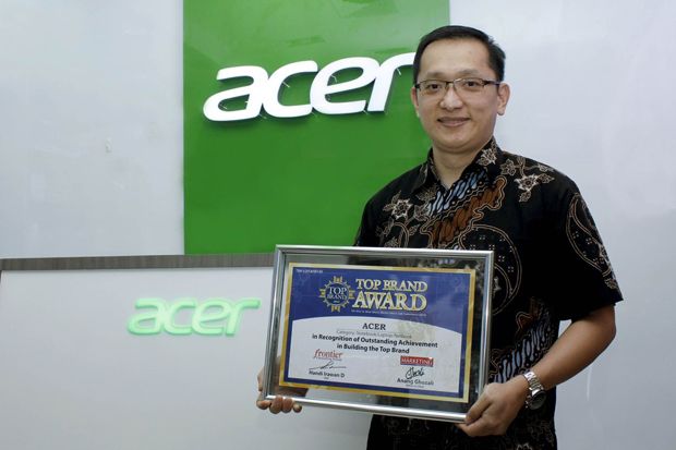 Acer Indonesia Raih Peringkat Pertama Top Brand Award