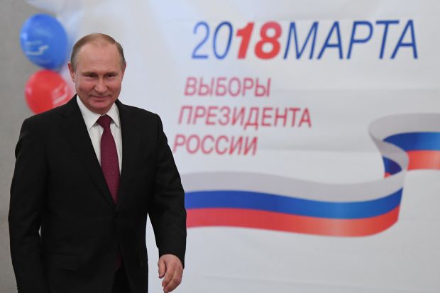 Putin Menang Telak Pemilu Rusia, Berkuasa 6 Tahun ke Depan