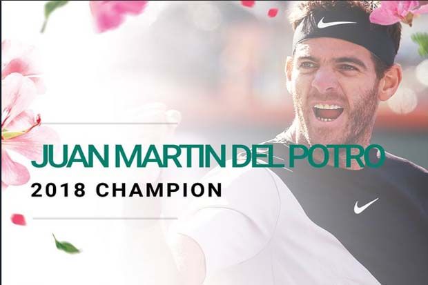 Del Potro Juara Indian Wells 2018