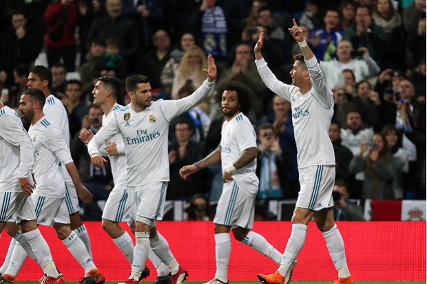 Cetak Quattrick, Ronaldo Bawa Madrid Menang