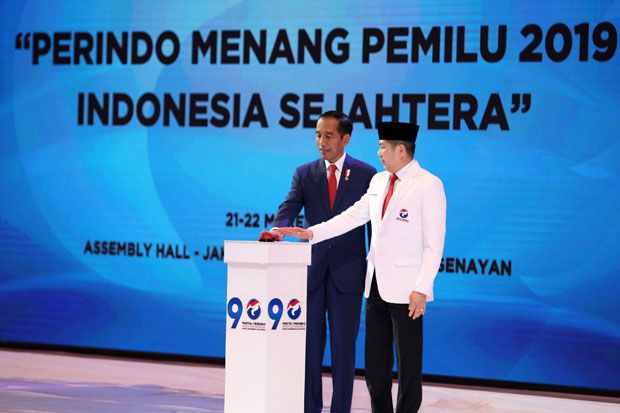 Lewat Rapimnas, Perindo Tegaskan Dukung Jokowi di Pilpres 2019