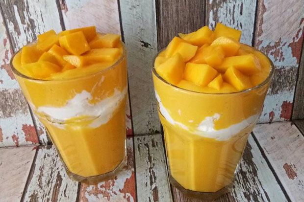 Yuk, Bikin Minuman Mangga...