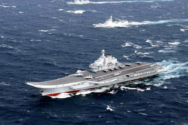 China Kirim Kapal Induk Liaoning ke Selat Taiwan