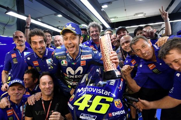 Rossi Tak Ambil Pusing Dicap Ketuaan di Lintasan MotoGP