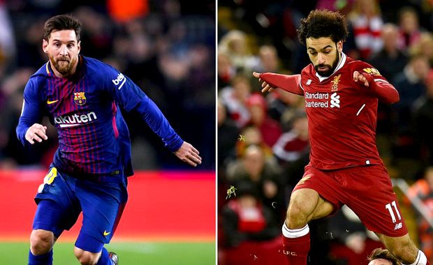 Perbandingan Lionel Messi dan Mohamed Salah dalam Angka