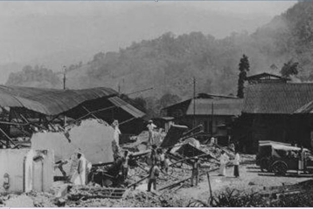 Gempa Dahsyat 1926 yang Meluluhlantakkan Padang Panjang