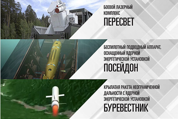 Rusia Umumkan 3 Senjata Baru, Klaim Kemampuannya Lampaui Laser AS