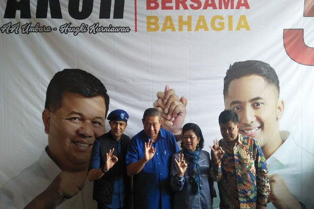 SBY Datang Beri Dukungan, Paslon Akur Yakin Menang 100%