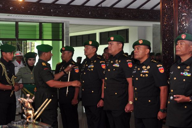 Pangdam Wuryanto Rotasi 4 Pejabat Kodam IV Diponegoro