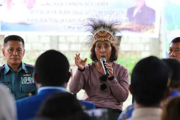 Sambangi Papua Barat, Menteri Susi Minta Setop Tambang Pasir Ilegal