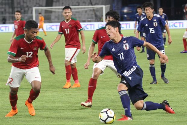 Babak 1 : Jepang U19 Sementara Ungguli Indonesia U19