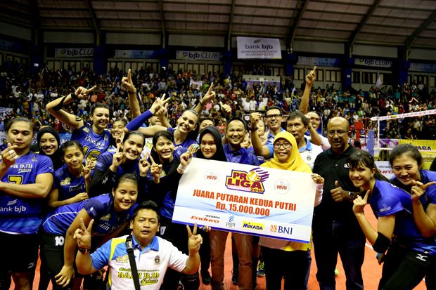 Lolos ke Final Four, bank bjb Pakuan Incar Juara Proliga 2018