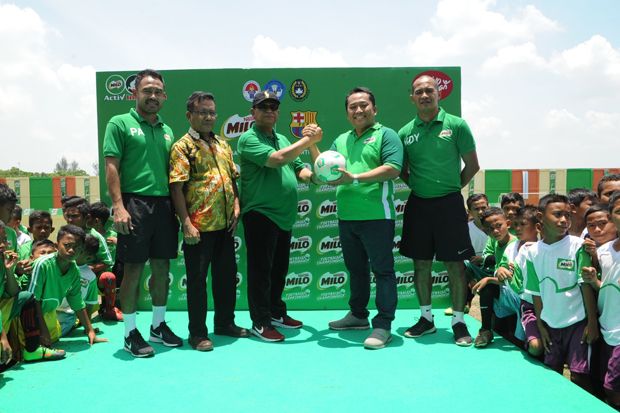 Final Regional MILO Football Championship Medan Resmi Dimulai