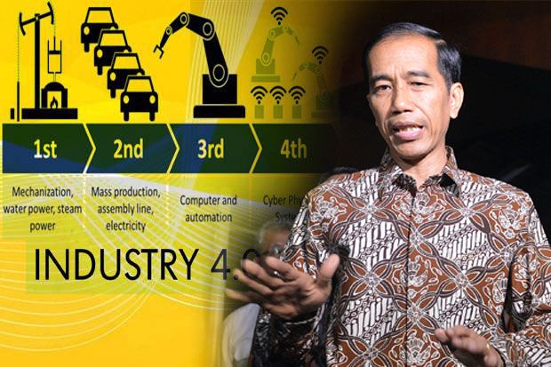 Transformasi Ekonomi RI, Jokowi Luncurkan Making Indonesia 4.0