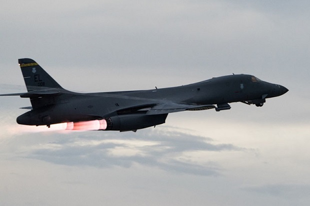 Pesawat B-1B Supersonik AS Dikirim ke Pangkalan Al-Udeid Qatar