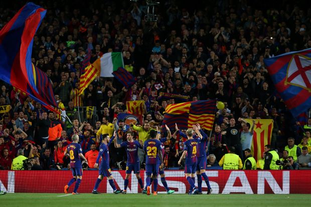 Barca Jaga Keangkeran Camp Nou di Liga Champions