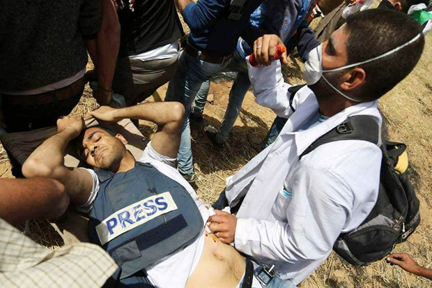 Wartawan Palestina Meninggal Ditembak Pasukan Israel