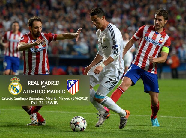 Preview Real Madrid vs Atletico Madrid: Momentum Pangkas Jarak