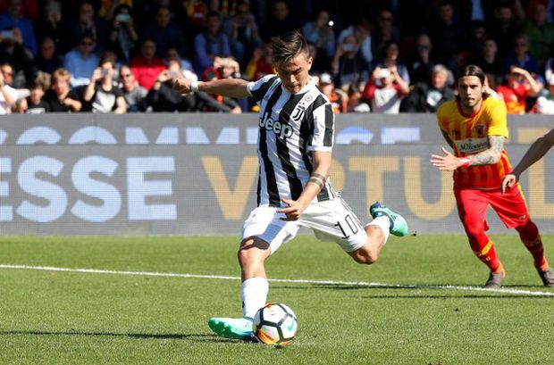 Hat-trick Dybala Warnai Kemenangan Juventus atas Benevento