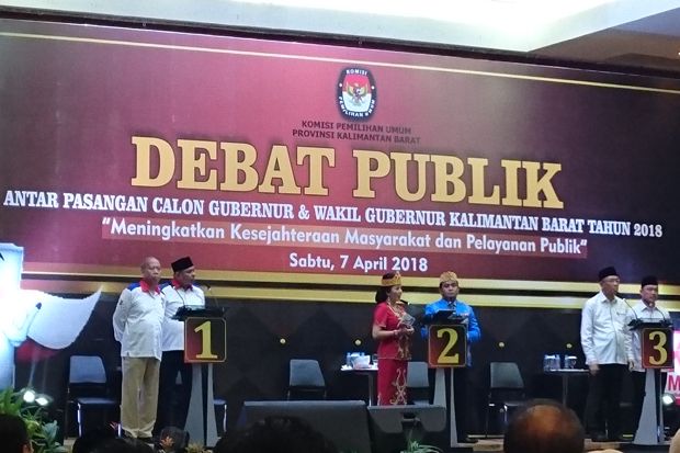 Sutarmidji dan Karolin Debat Sengit soal Infrastruktur Kalimantan Barat