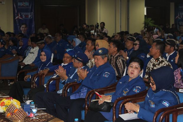 SBY Serukan Kader Demokrat Kawal UU Keistimewaan Yogyakarta