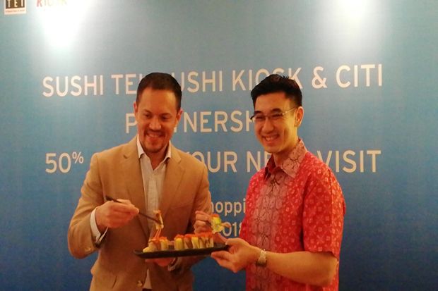 Kemitraan Eksklusif Citi Indonesia dengan Sushi Tei & Sushi Kiosk
