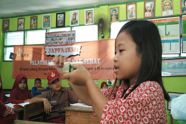 JAPFA Dukung Penguatan Sekolah Bersih & Sehat di 10 Sekolah Dasar