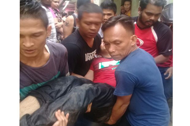 Anggota Polda Sumut Dihajar Sekelompok Pemuda di Kampung Kubur