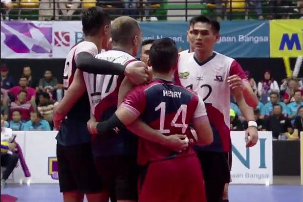 Tim Putra Surabaya Bhayangkara Samator Juara Proliga 2018