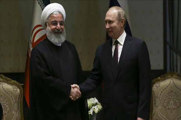 Bahas Serangan Suriah, Putin Telepon Rouhani