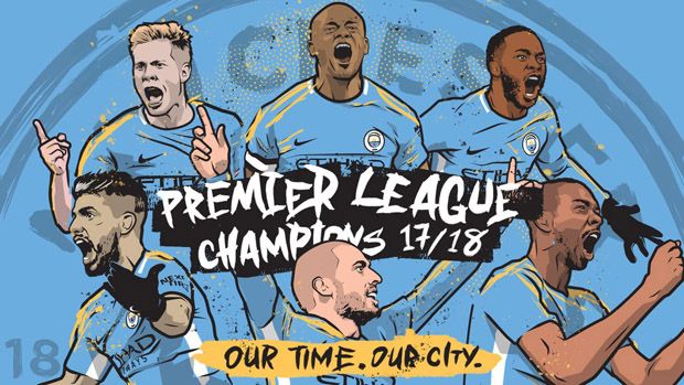 Fakta Menarik Manchester City, Kampiun Premier League 2017/2018