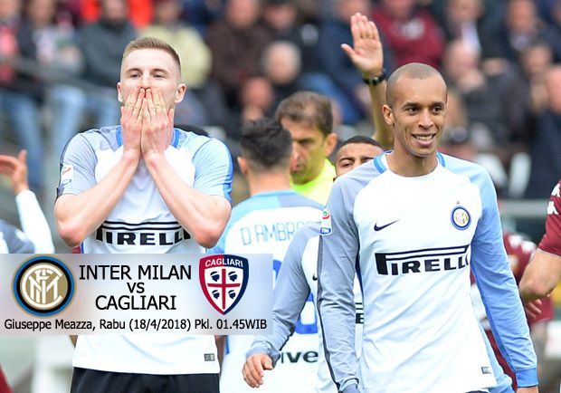 Preview Inter Milan vs Cagliari: Keluar dari Tren Buruk